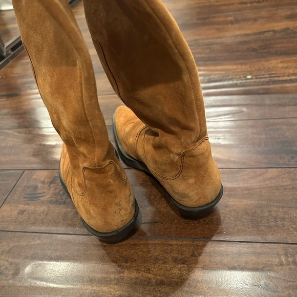 Ganni Suede Western boot - Picture 5 of 9